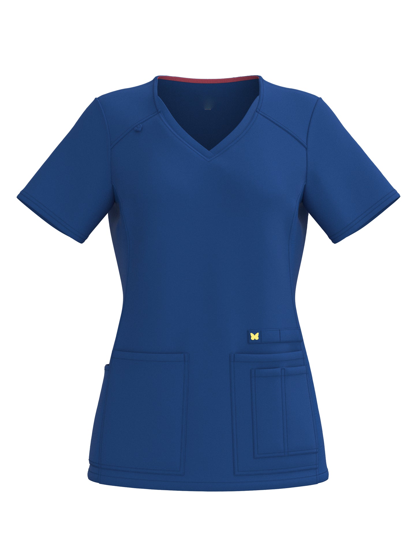 PandaFlex 4 Way Stretch Women Scrub Set Modern Fit V-Neck Top & Multi Pocket Pants 3371