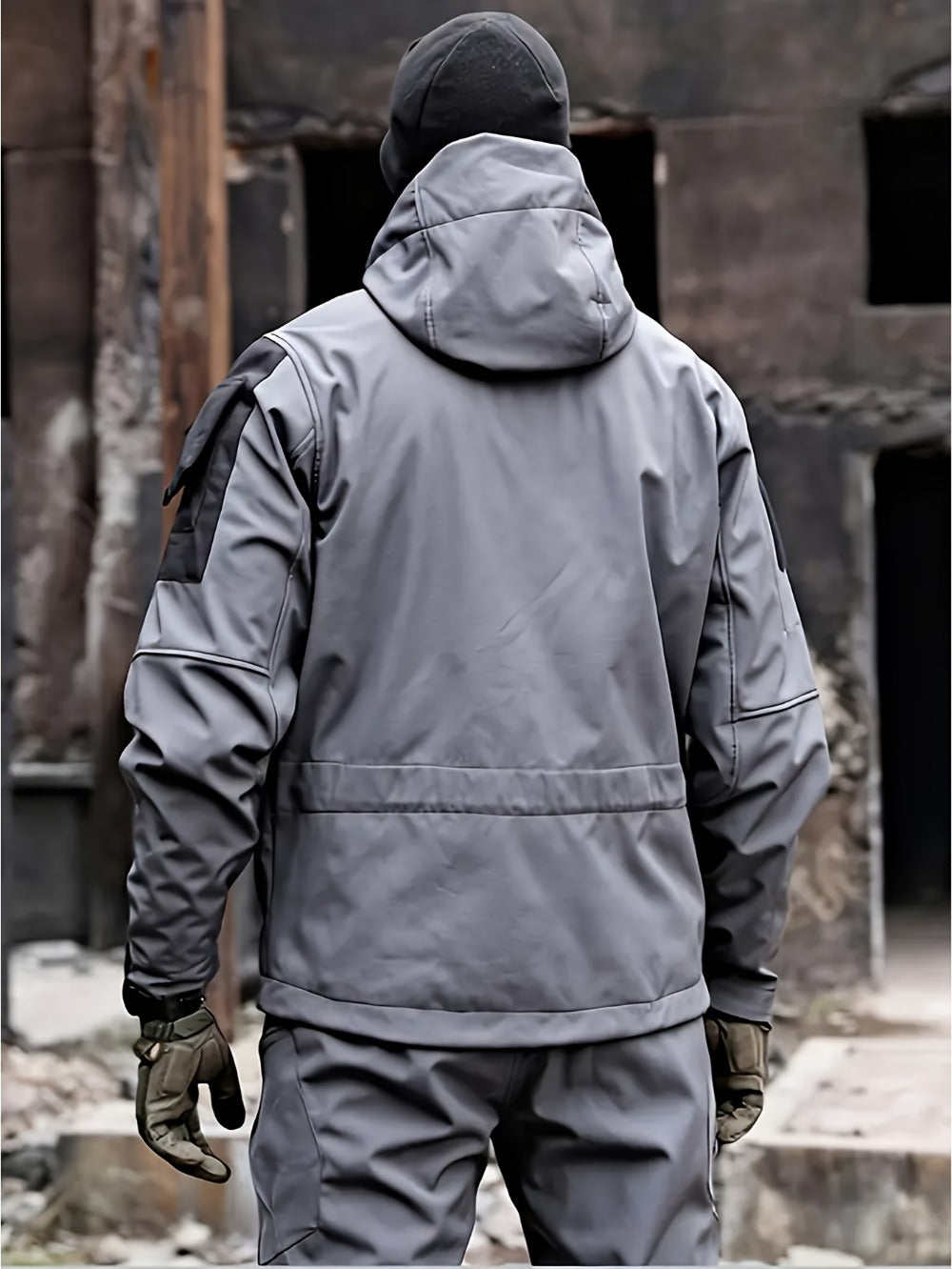 Men's Versatile Fleece Zip-Up Coat