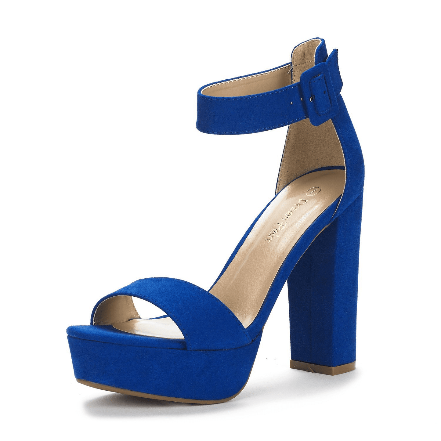 Women Heeled Sandals Pumps for Party for Wedding Womens High Heel Platform Pump Sandal with Ankle Strap Brand Shoes for Ladies Fashion Classic, Women Shoes