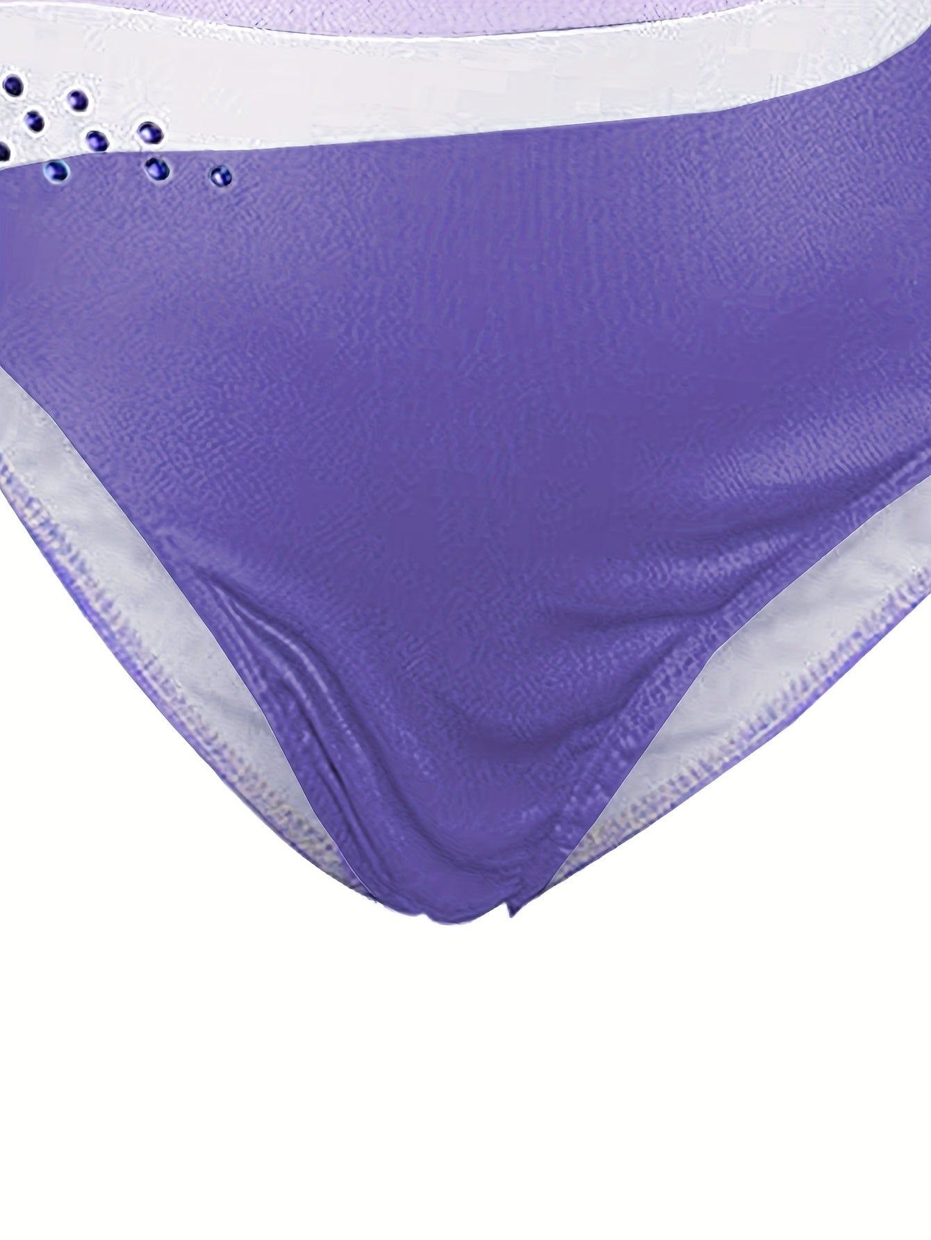 Girls' 3pcs Gymnastics Leotard Set with Geometric Pattern, Long Sleeve Bodysuit & Matching Shorts - Includes Hairband, Stretchy & Breathable Fabric for Dance Training, Perfect for Outdoor, All Seasons, Gift for Back-to-School Season