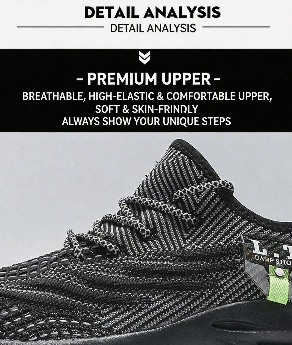 Men's Running Shoes - Breathable Mesh Cushioned Comfort for Outdoor & Travel 971749