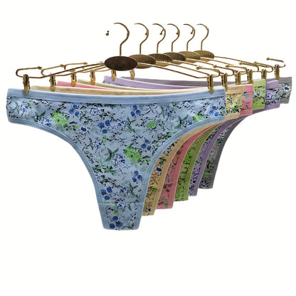 18pcs Random Assorted Lace And Tanga Thongs Sexy Comfortable Women'S Panty