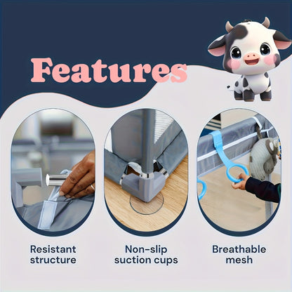 Baby Playpen - Breathable Soft Kids Activity