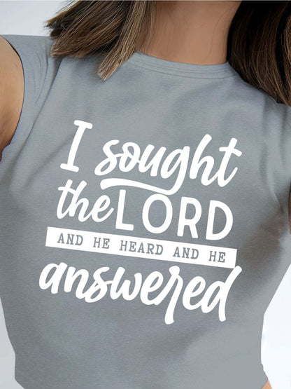 Women'S Clothing, Women'S 0X-8XL Faith T-Shirt- "I Found The Lord, He Healed Me" Scripture Print, Red And White Color Matching Inspirational Short Sleeve Round Neck Casual Church Clothing, Religious Gift, Suitable for All Seasons