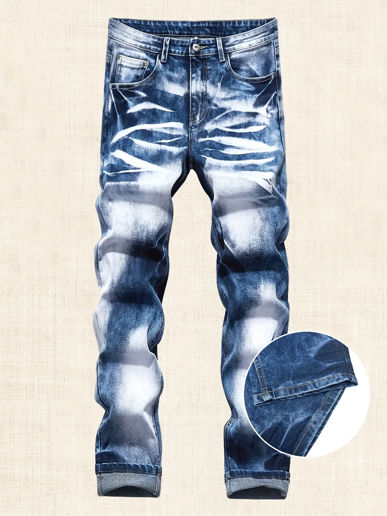 2-Pair Men's Slim Jeans, Stretch Comfort Fit, Vintage And Washed Denim Styles, Must-Have