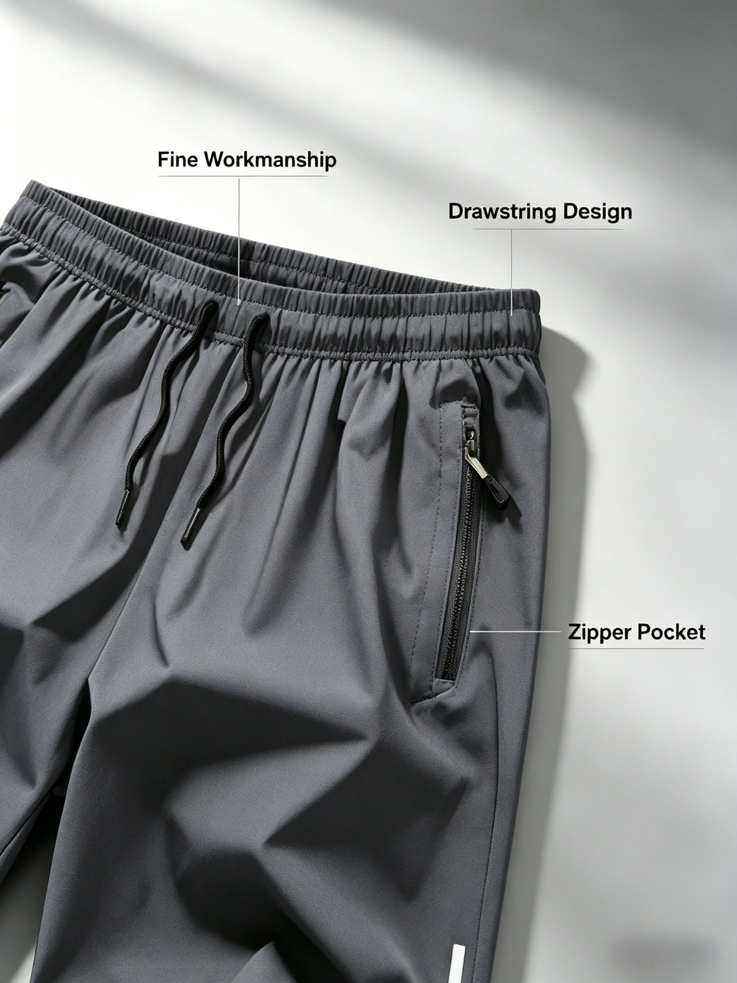 6pcs Set - Men'S Shorts, Casual Loose Shorts, Workwear Shorts Men'S Five Quarter Pants Ins Trendy Straight Leg Casual Five Quarter Shorts Basketball Pants Practical Casual Shorts with Elastic Waistband, Lightweight And Breathable for Casual Attire