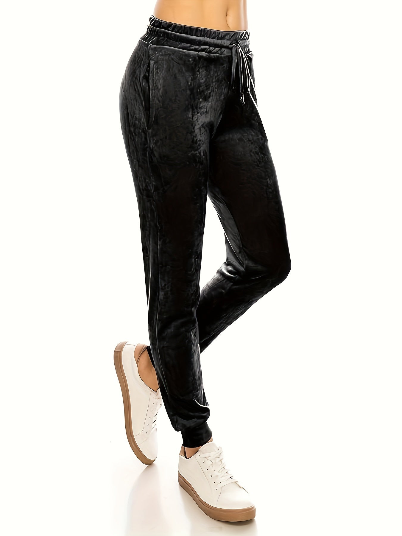 BCCSK Casual Velvet Jogger For Women/ Super Soft Warm Winter Leggings Yoga Pants/ Women'S Clothings