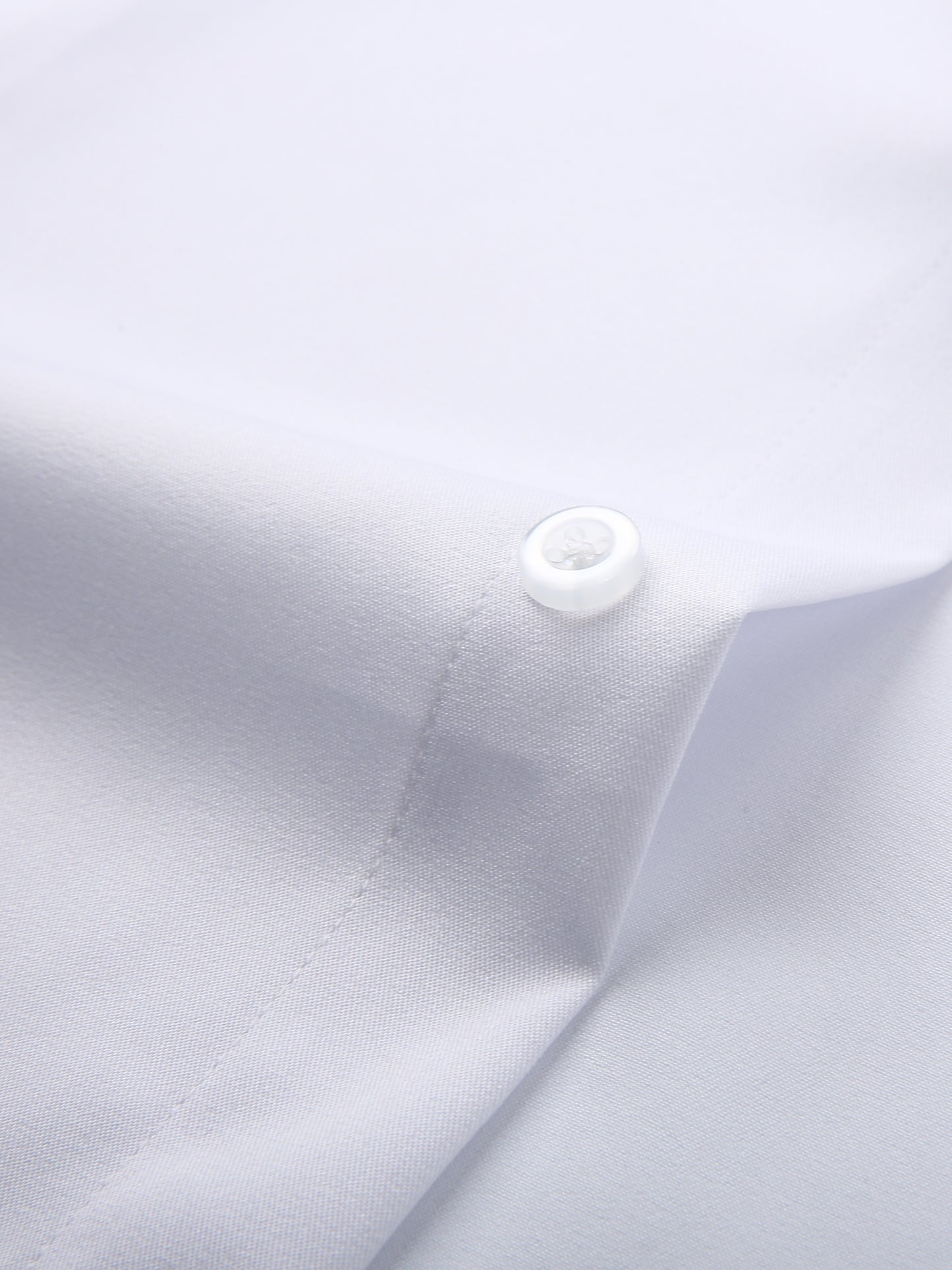 Men'S Long-Sleeve Shirt Made Of, Stretchy And Suitable for Business Attire, Wrinkle-Free Suit Shirt, Casual Short-Sleeve White Work Uniform