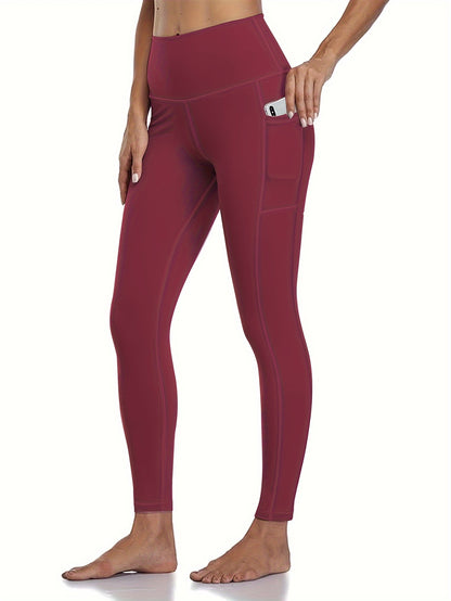 Five-piece Tracksuit Leggings for Women, Nine-point Printed Yoga Pants for Women, And Fitness Running Compression Pants for Women