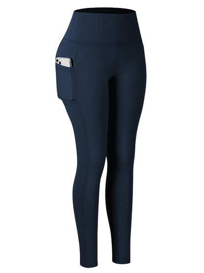 High-Waisted Women'S Yoga Pants - Tummy Control, Butt-Lifting, Soft Elastic Exercise Pants, Breathable Fitness Cycling Yoga Pants Suitable for All And Outdoor Sports Occasions