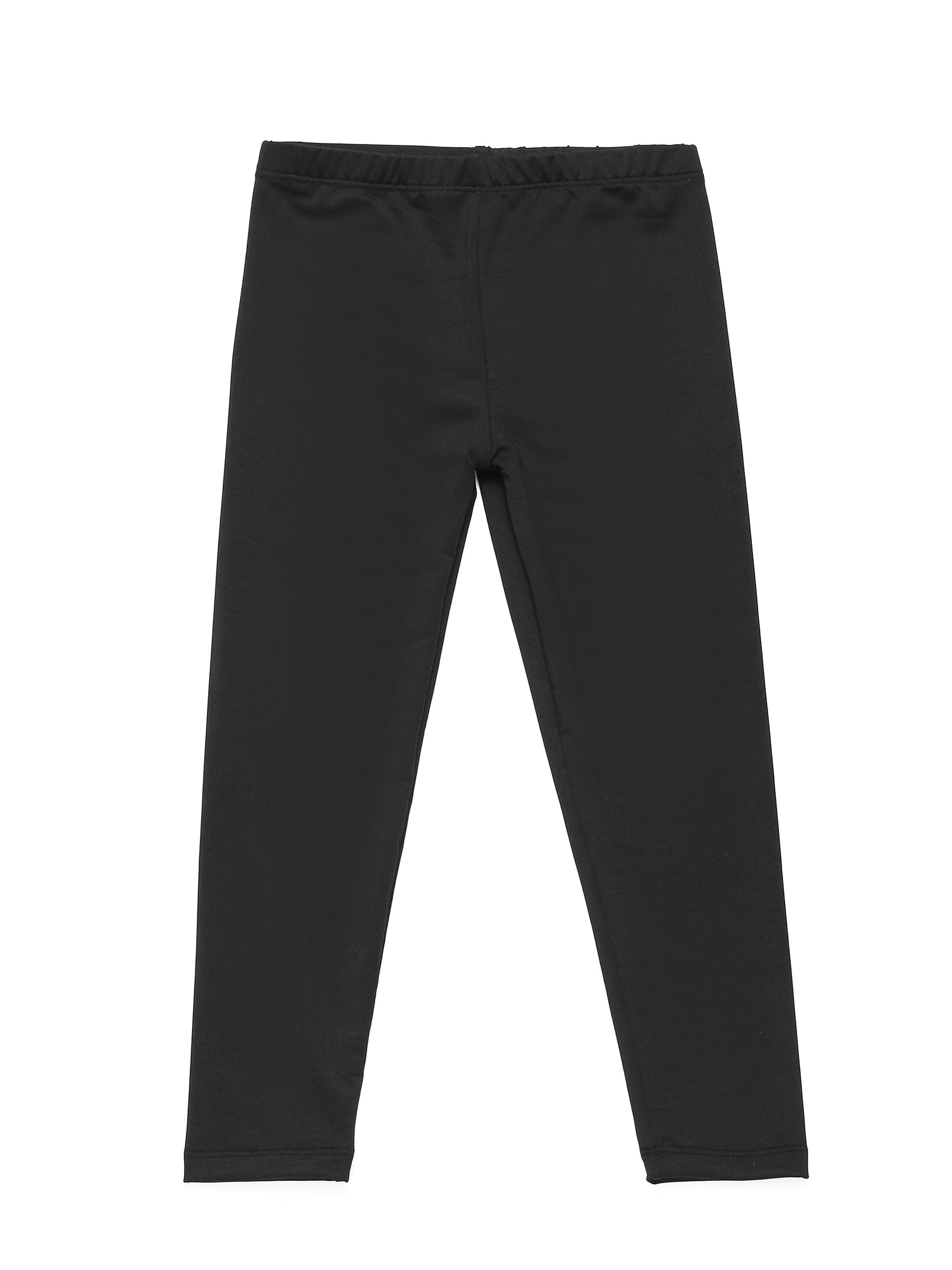 Girls' Black + Big Red + Deep Purple + Dark Green + Navy Blue + Light Pink + Deep Pink + Light Violet + Light Celadon + Yellow Leggings - product view 2