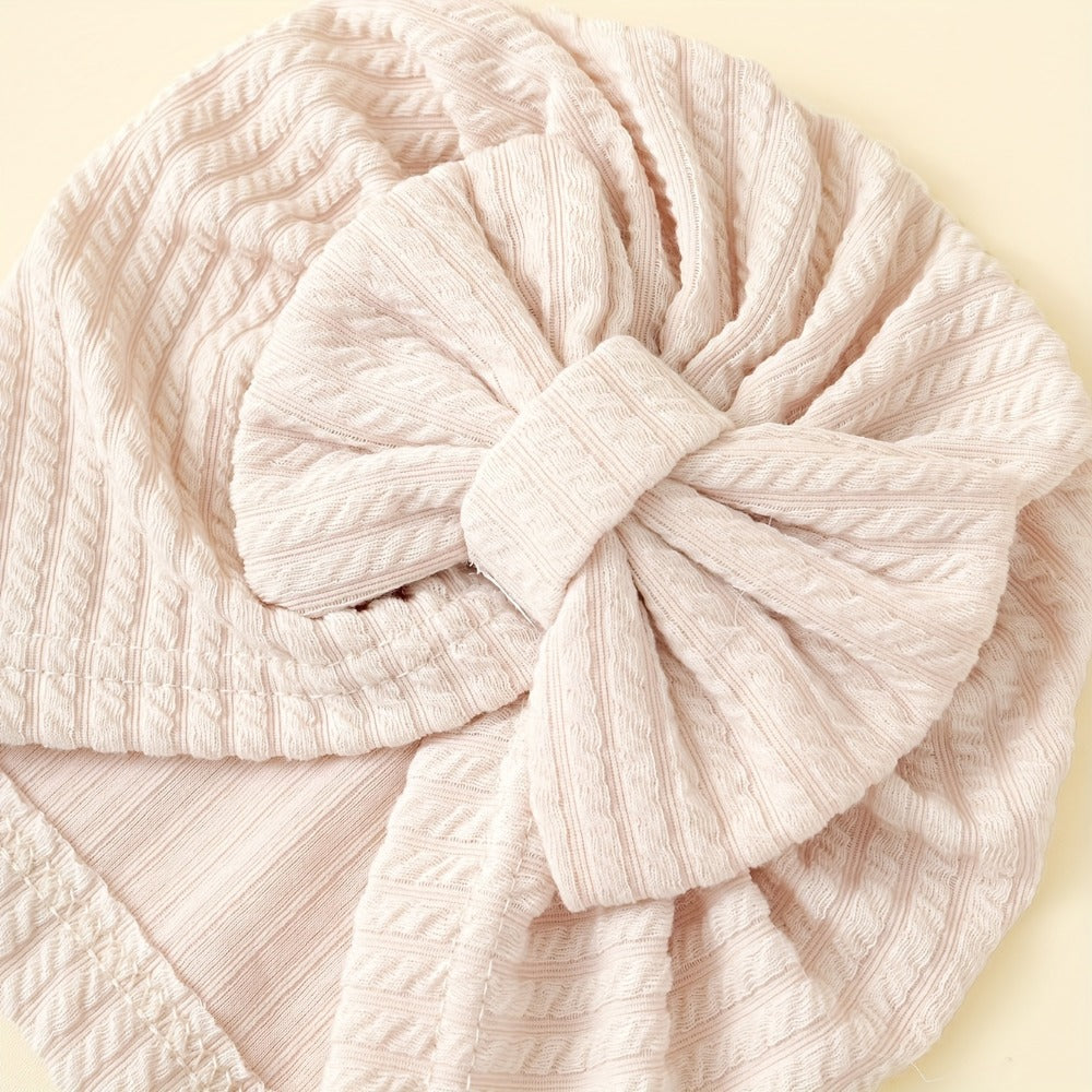Baby Flower Caps - 4-Piece Soft Hat Set