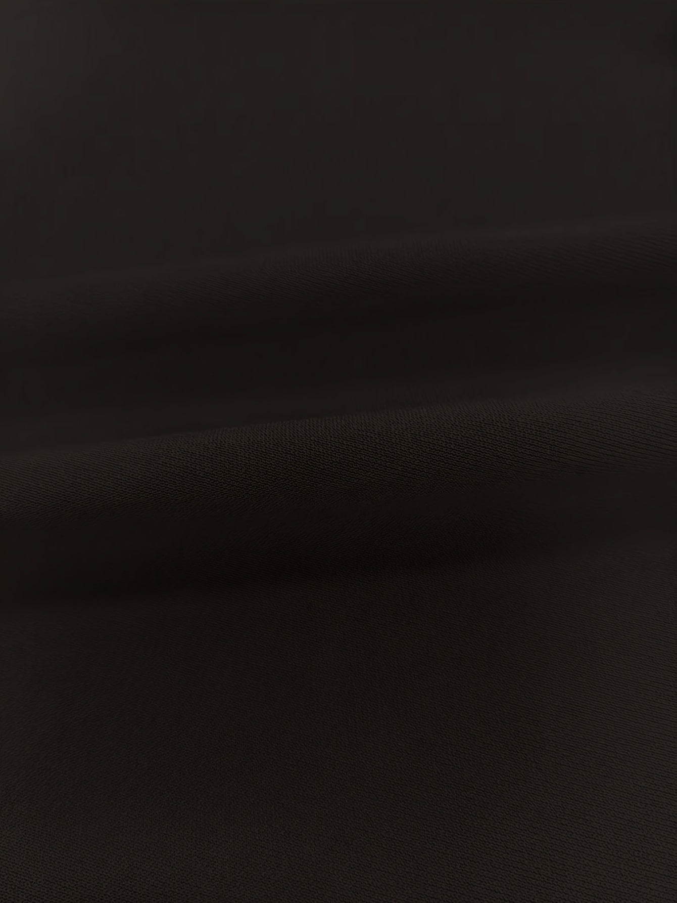 Black Polyester V-Neck Sleeveless Shorts - product view 19