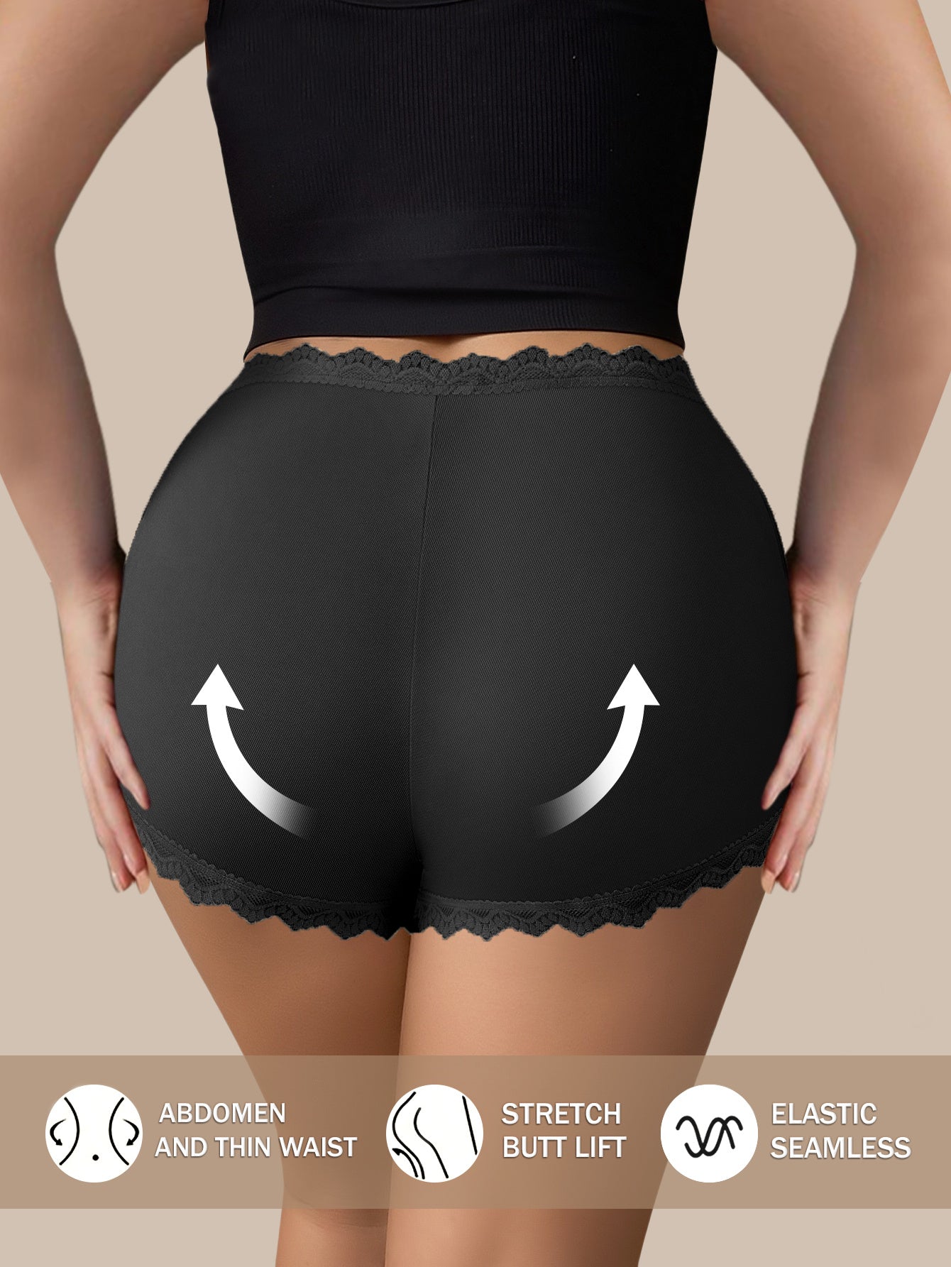 6-Pack Women' High-Waisted Panties - Seamless Full Coverage Underwear with Body Contouring Fit, Smooth Invisible Full Briefs, High- Elegant Daily Wear, Multi-Color Options (6 Pack Value) - for -Day & Lines