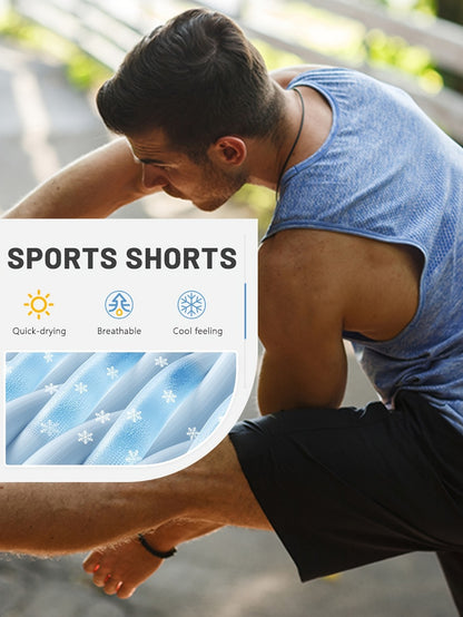 Men's Athletic Shorts - Stretch With Pockets Active Style
