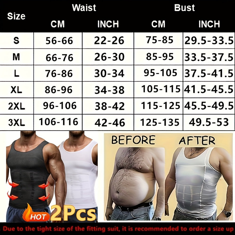 Men's Two-Piece Outfit Set - Sleeveless 262053