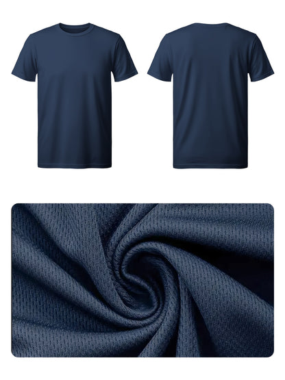 12 Cozy Solid Hue T-Shirts - Men'S Relaxed Short Sleeve Shirt, Ideal for Everyday Summer Activities - Airy, Gentle, Lightweight Outdoor Fun Tees