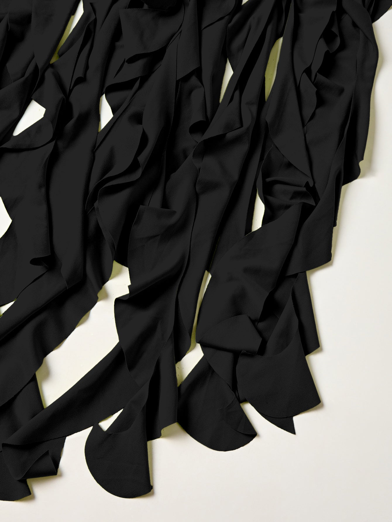 Plus Size, Large Size Black Ruffle Trim Midi Dress | Chic Outfit for Date Night & Summer Soirees