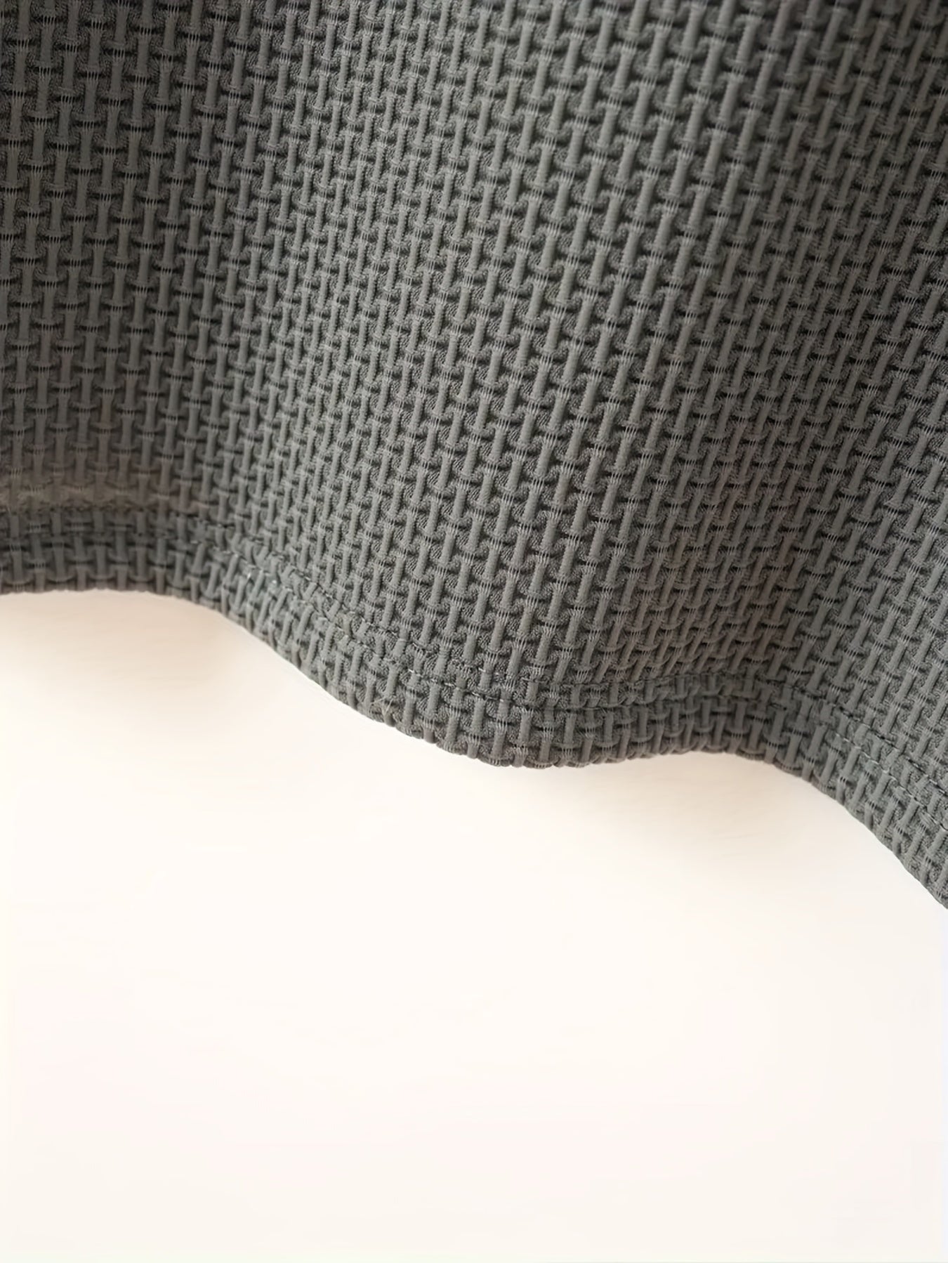 Men's Ice Silky Elastic Solid Short Sleeved Lapel Golf Shirt, Summer Outdoor Cool Polo Shirt T-shirt, Men's Gift