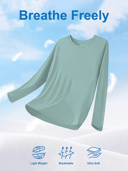 5pcs Women's Quick-drying And Breathable Long-sleeved T-shirt Set, Basic Base Layer for Training, Moisture-wicking, Women's S Tops, Suitable for Casual Attire.