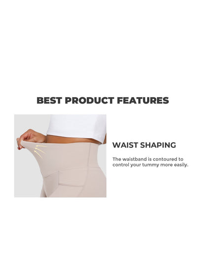 1Pc Women'S High-Waist Stretchy Athletic Shorts, Breathable Compression Bike Yoga Workout Shorts