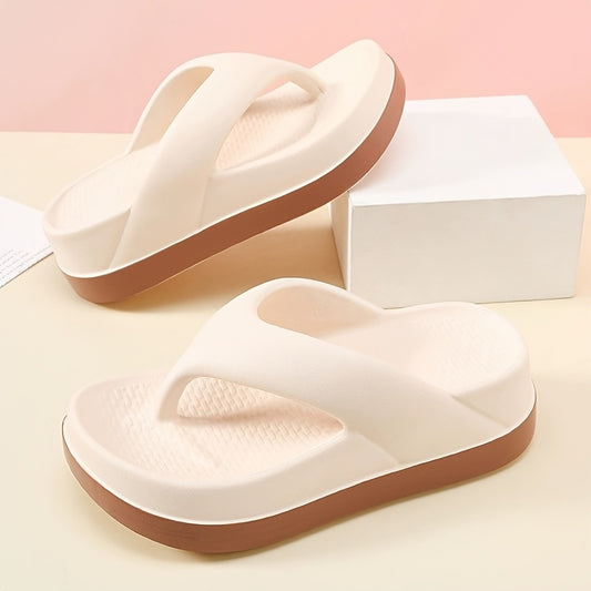 Women'S Flip Flops Couple'S Men'S Thick Soled Summer Outdoor Wear Indoor Home Anti Slip Cool Slippers, Women Shoes