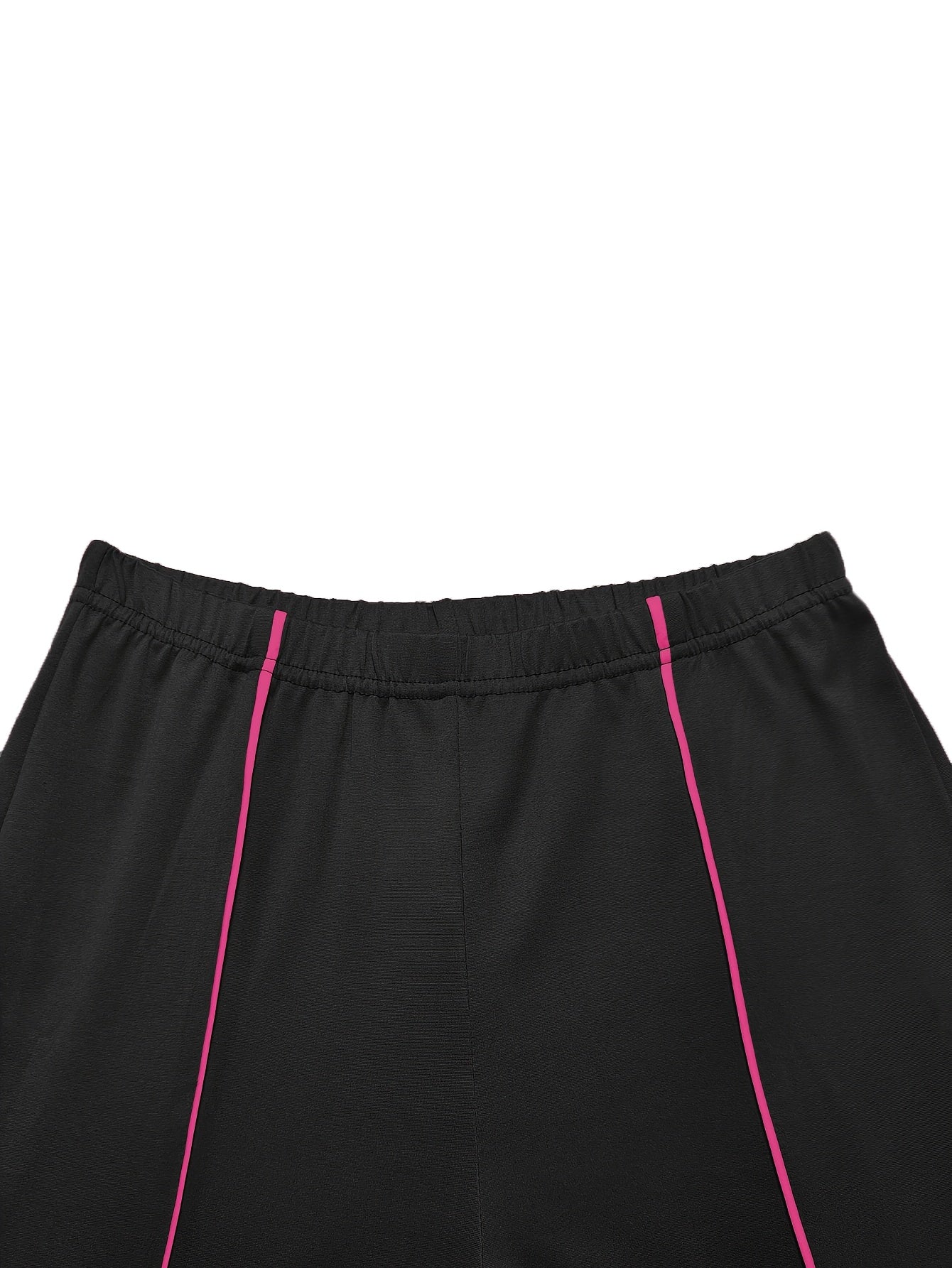 Women'S Casual Long Pants And Short Sleeve Outfit