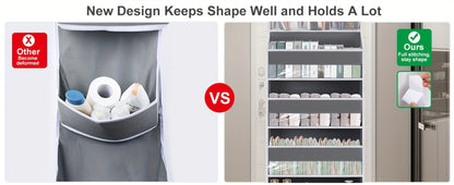 Nursery Door Organizer - 6-Pocket Diaper Storage