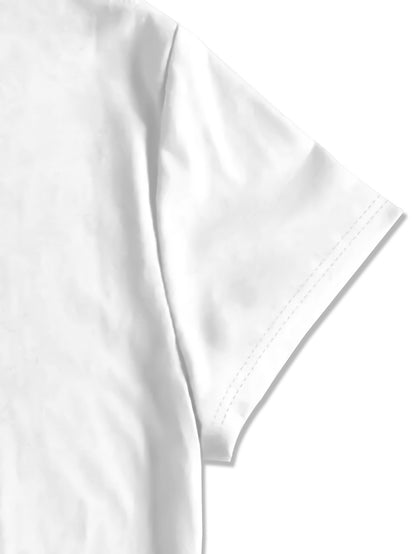 Women'S Spades A Pattern T-Shirt - Casual Short Sleeve Round Neck Top