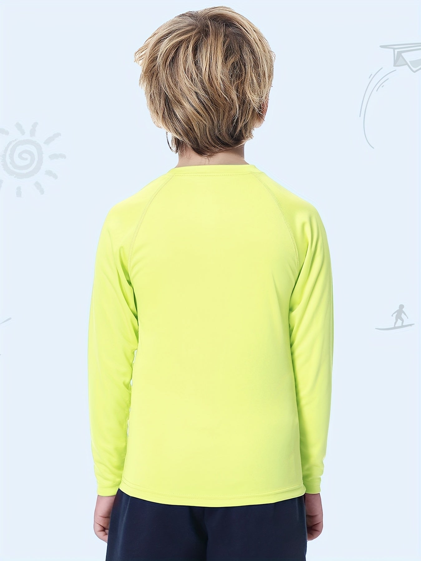 2pcs/Set Boys And Teenagers Round Neck Suit Quick Dry Fishing Running Swimming Polyester Clothes Two-Piece Basic Style Boys Clothes for Summer Outdoor Activities, for Outdoor