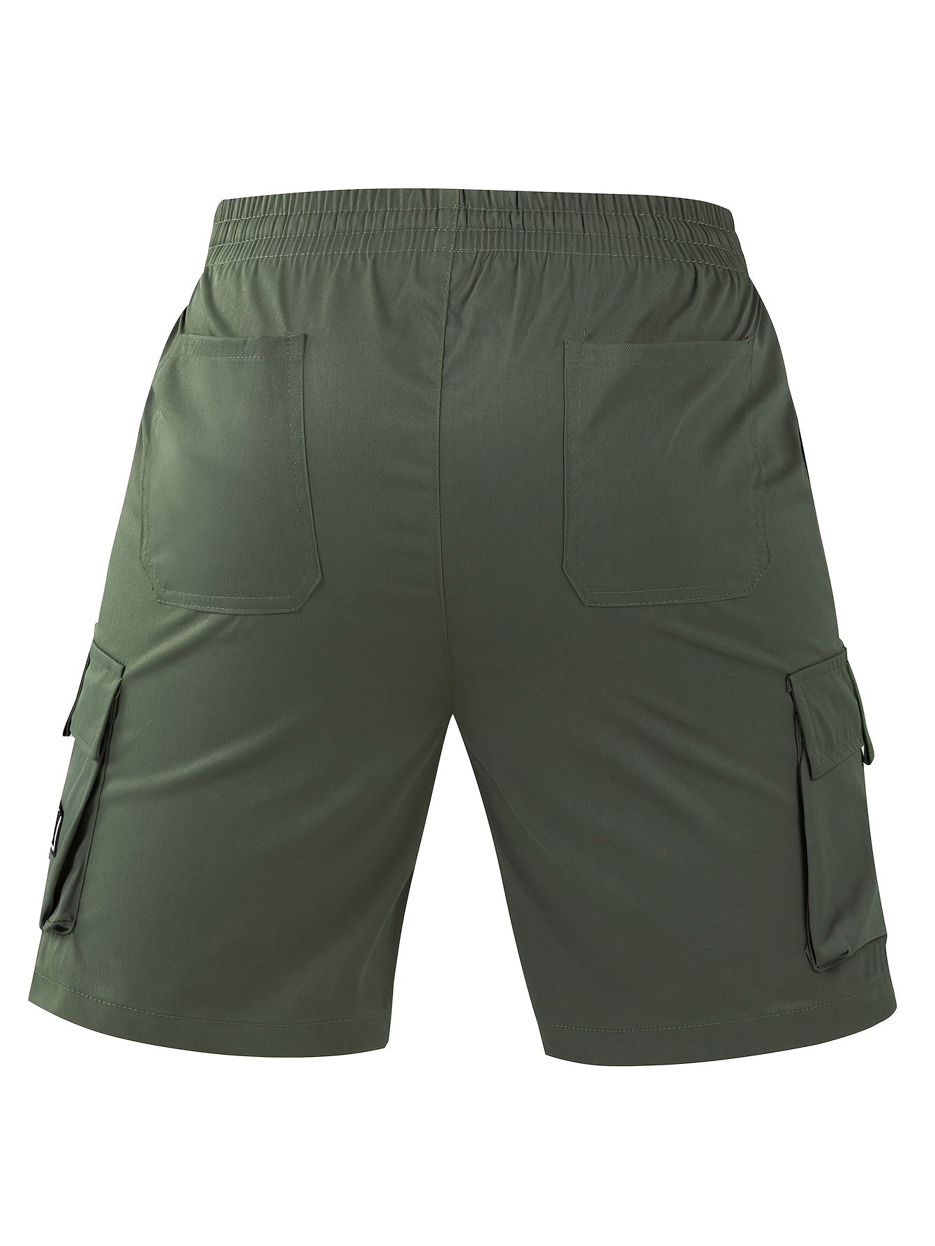 5pcs Tactical Shorts Lightweight Breathable Multi-Pocket Work Shorts, Suitable for Outdoor Casual Hiking Work Shorts, Exercise Shorts, with Elastic Waist Drawstring Multi-Pocket Random 5pcss