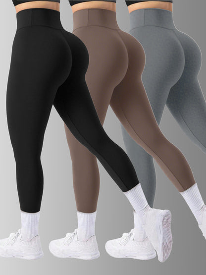 Lifting Sports Leggings for Women, Quick-Dry Soft Stretch Breathable, Outdoor Running Hiking Base Layer Leggings for Women, Ropa De Gym