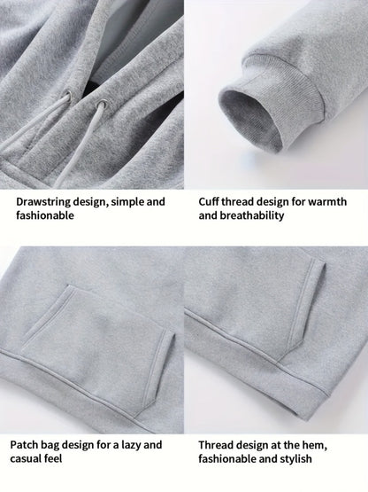 Men's Versatile Pullover Hoodie Everyday 821