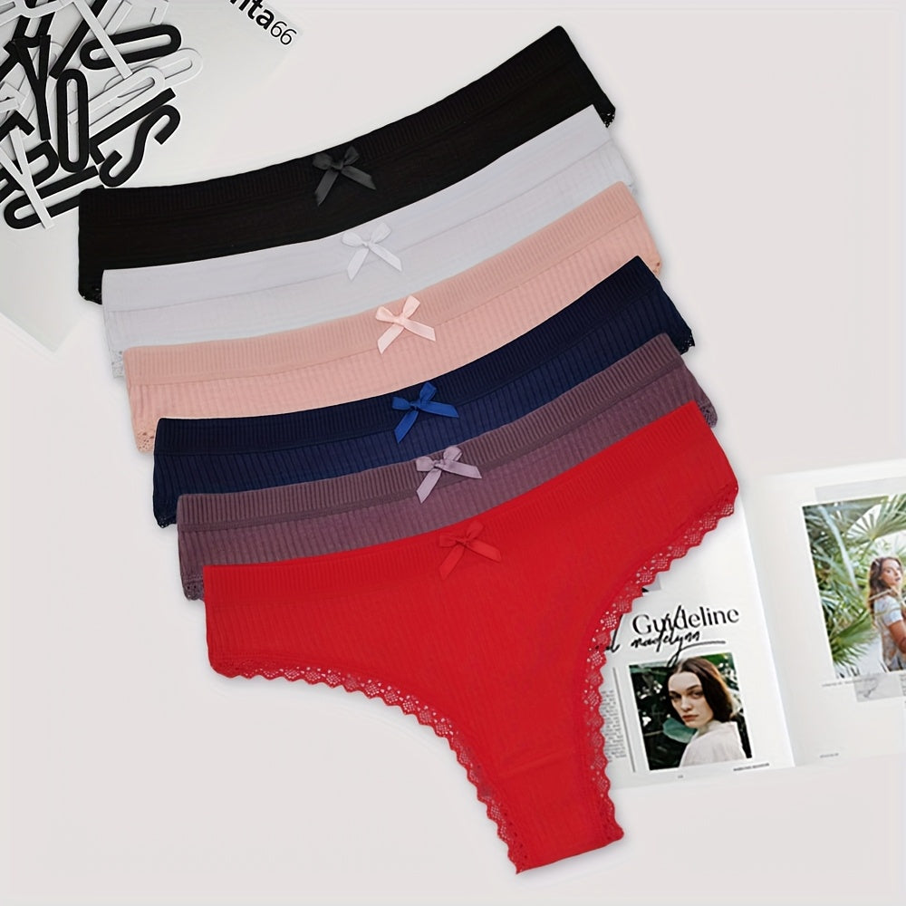 18pcs/ Pack Randomly Assorted Ladies Thongs Panty