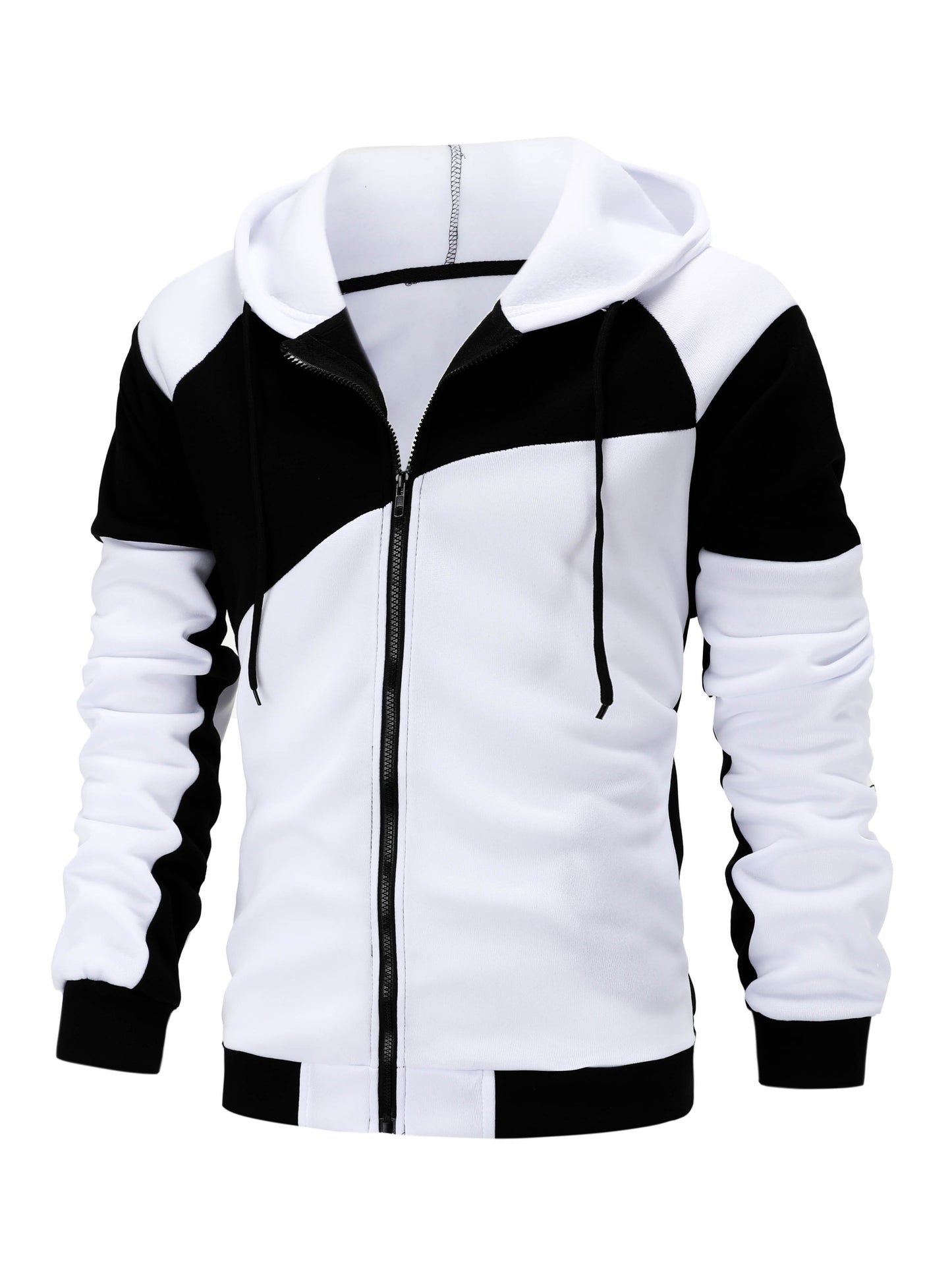 Men's Dark Gray Polyester Jacket - product view 18