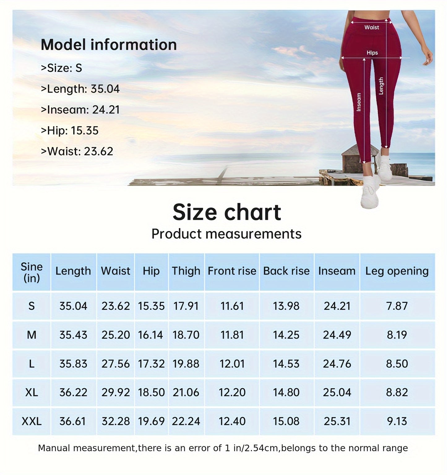 High-Waisted Women'S Yoga Pants - Tummy Control, Butt-Lifting, Soft Elastic Exercise Pants, Breathable Fitness Cycling Yoga Pants Suitable for All And Outdoor Sports Occasions