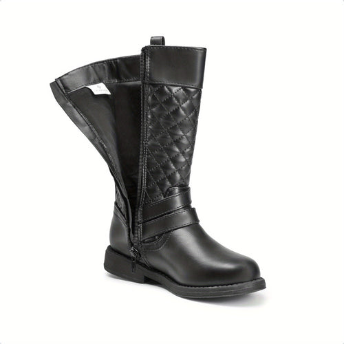 DREAM PAIRS Girls Knee High Fashion Riding Boots