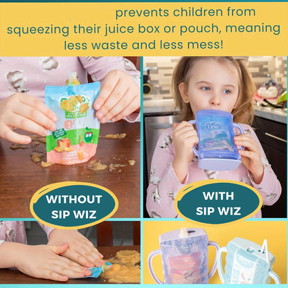 2pcs/Child-specific Bag Stand, Non-squeezing Bag Food Bag And/Juice Box Stand/anti-squeezing Yogurt Bag Reusable Essential Items for Children