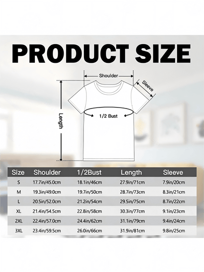 Fashionable Men'S Printed T-Shirt - Classic Summer Casual Crew Neck Short Sleeve T-Shirt, Comfortable And Breathable, Stylish Letter Pattern Design, Trendy Versatile Men'S Wear, a Delightful Holiday Gift
