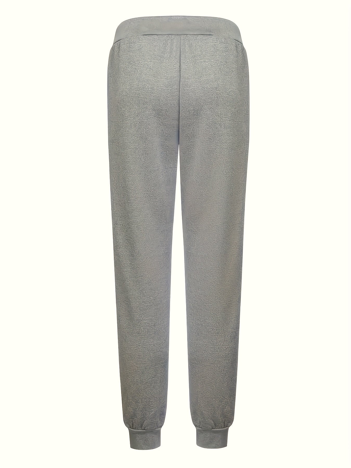 2025 Men'S Edition Solid Color Jogging Pants Featuring Dual Side Pockets And a Drawstring, Stylish Casual Trousers with 'NEW YORK' Print, Ideal for Outdoor Activities