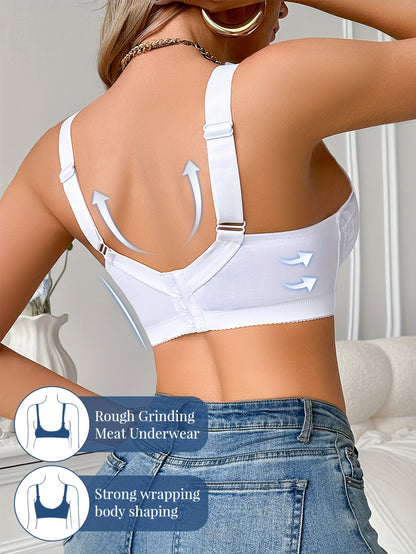 Sexy Lace Lingerie for Women with Underwire, Versatile And Breathable Bra