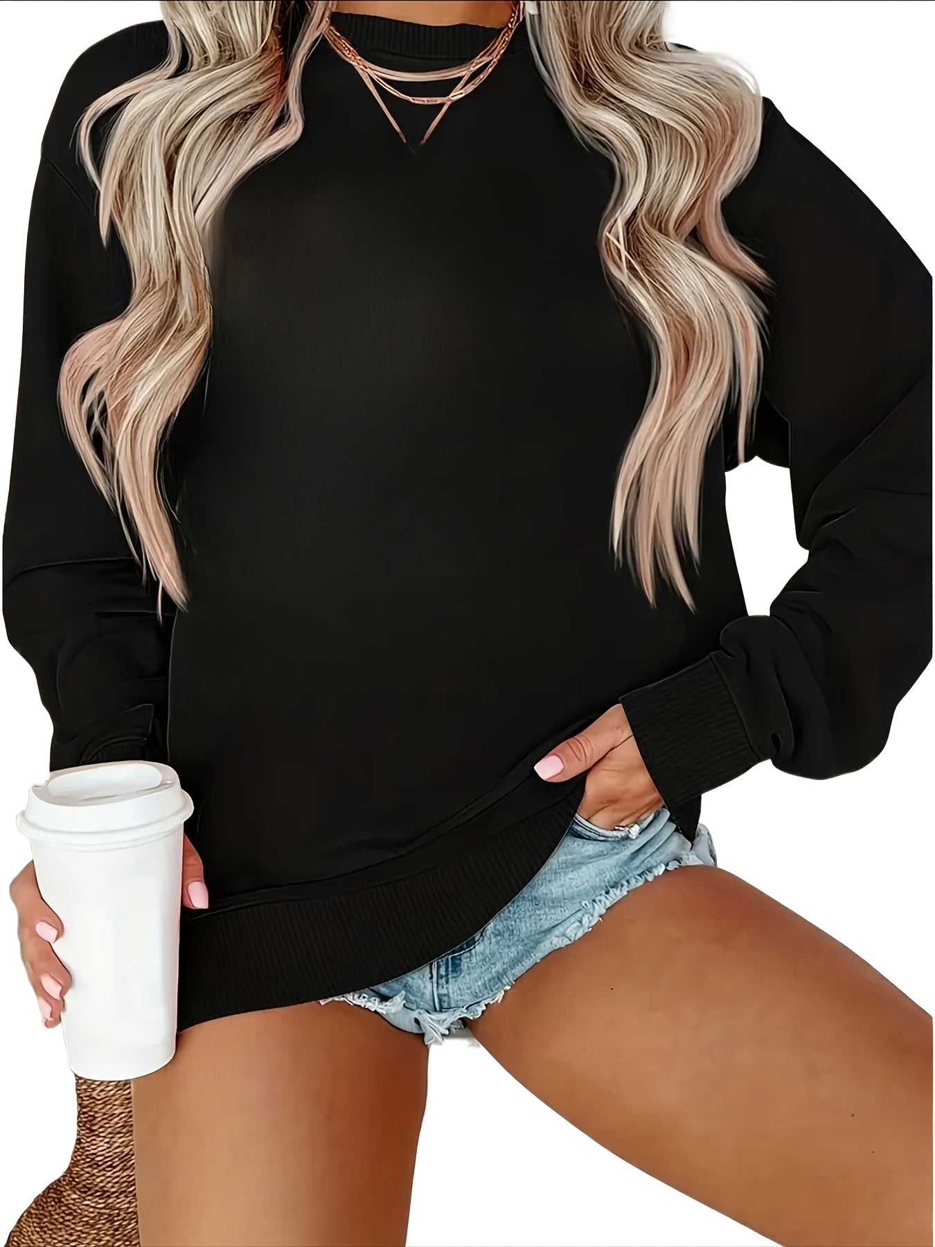 Women'S Hoodie with Christmas Design, Casual Crew Neck Sweatshirt for Winter And Autumn, Apparel for Women