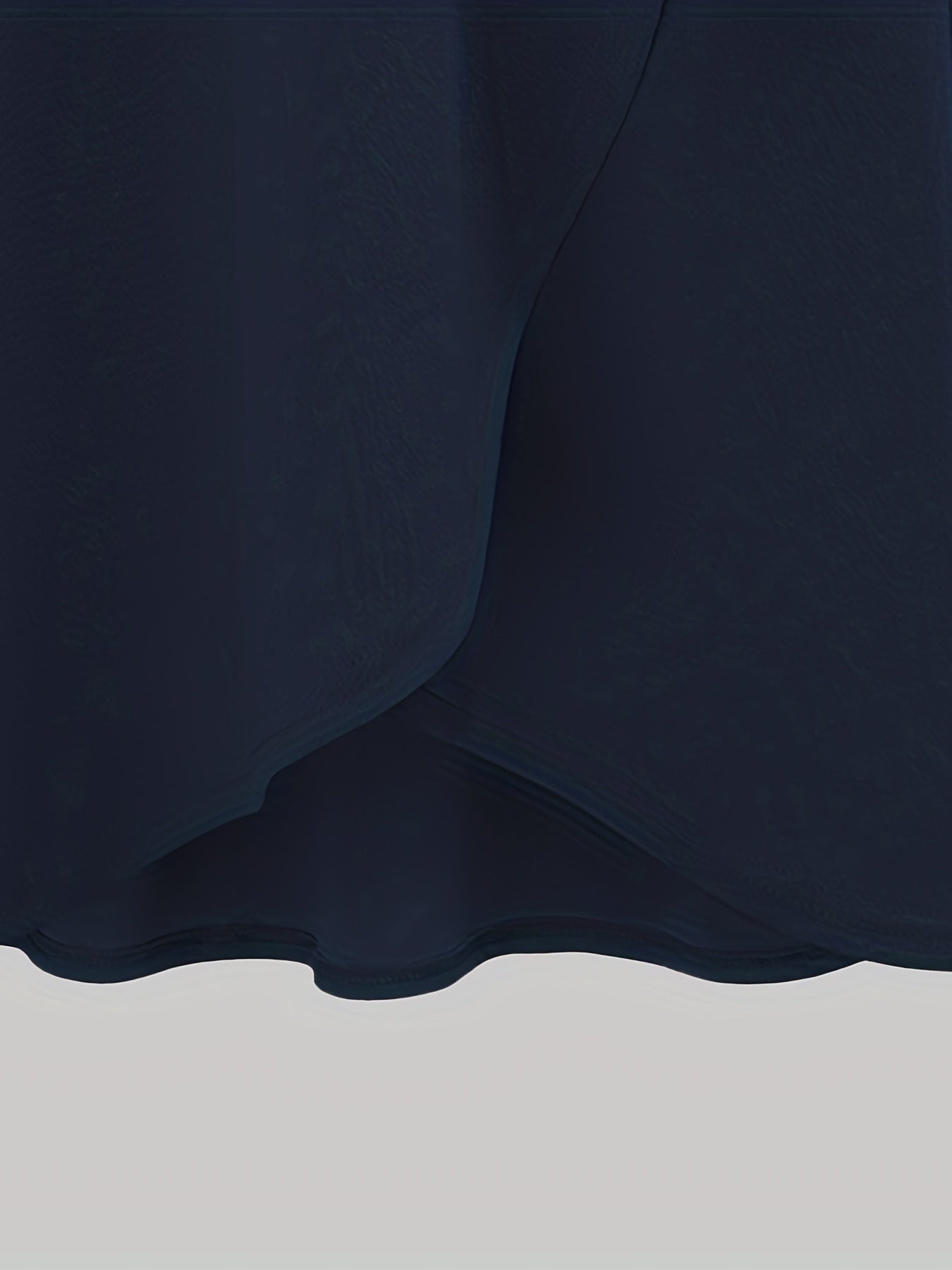 Women's Autumn New High-Waist Irregular Split Skirt with Lining, Mid-Length 2-in-1 Tie Dress