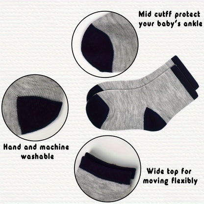 Kids' Everyday Baby & Kids Socks - 24-Pair Pack