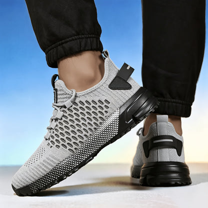 Sneakers, Double Mesh Sports Shoes, Breathable, Lightweight, Fashionable And Versatile, Suitable for Young People Who Like Sports And Trends, Daily Travel And Jogging And Fitness