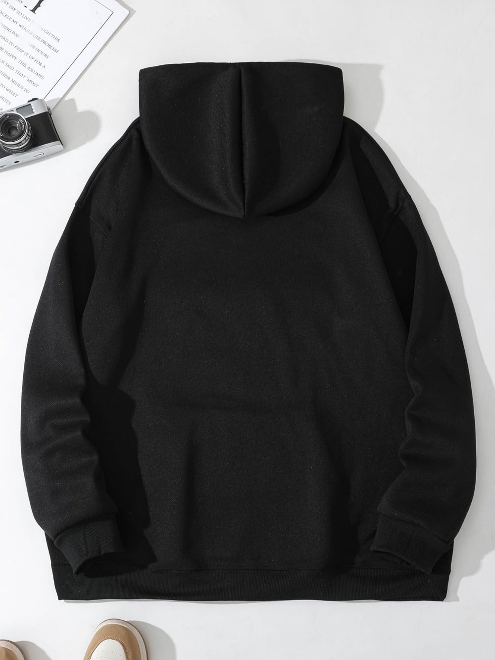 Men's Solid Color Hoodies - 5-Pack Pocket Sweatshirts