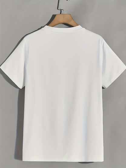 Men's Essential T-Shirt - Round Neck Short Sleeve Everyday Style