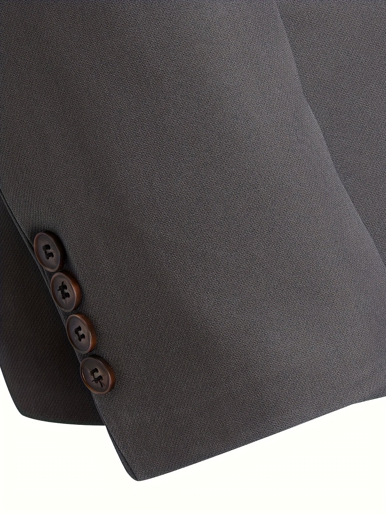 Latest Men's Solid Color Suit Two-Piece Suit Peaked Lapel Double-Breasted Four Seasons Men's Business Suit Formal Business Casual Wedding Dress