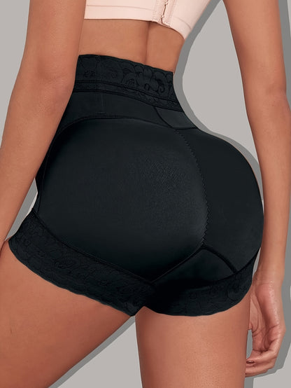 Shapewear Designed to Lift And Shape The Buttocks, Featuring Lace And Non-Slip Gel for a Flattering Silhouette.