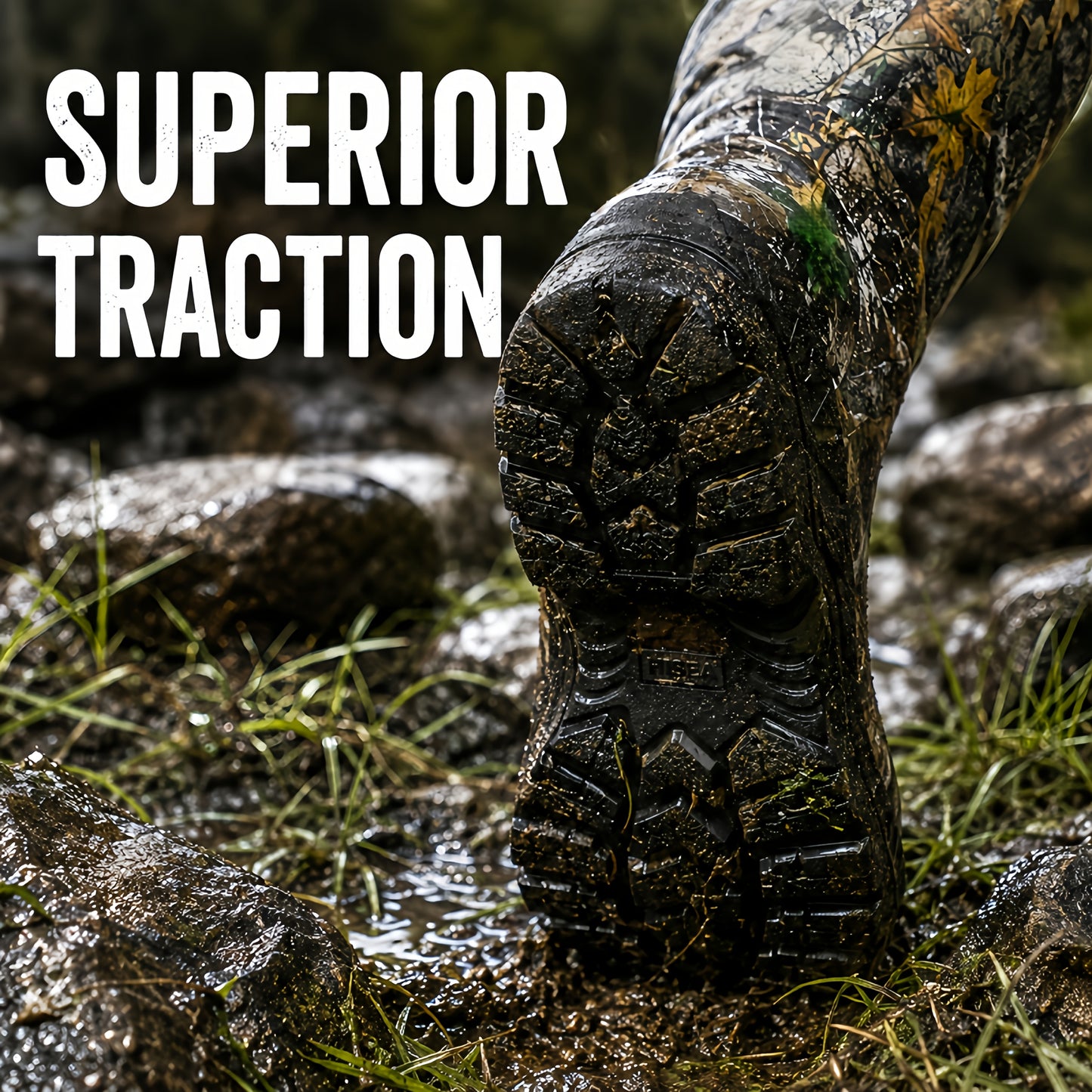 Sneakers, New Upgraded High-quality High Quality Insulated Camouflage Hunting And Fishing Boots, 6mm Neoprene Hunting And Fishing Boots. Durable And Warm Comfortable Outdoor Boots, Suitable for Hunting, Fishing, Hiking, And Outdoor Adventures.